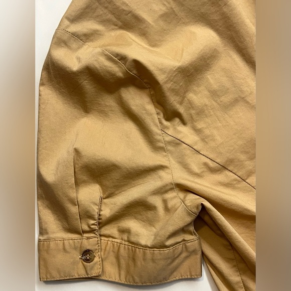 New York & Company Madison Shirt Tan Button-Up Short-Sleeve Women’s Size Medium - Picture 13 of 16